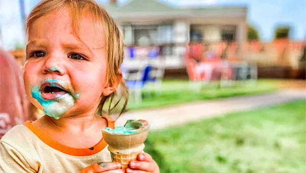 Michigan-made ice cream scoops at Hidden Pointe